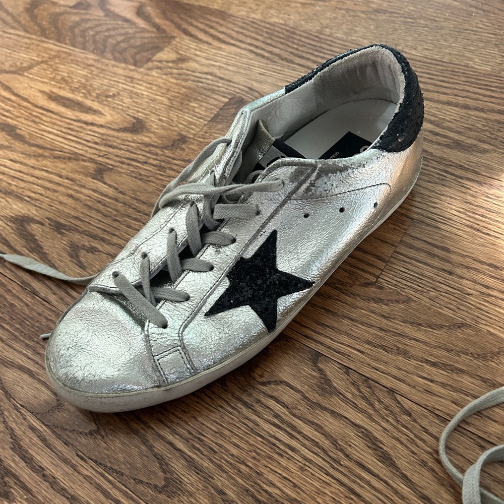 Golden Goose  Super Stars Sneakers size 40 - Picture 4 of 5